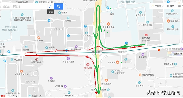 广州车主注意！客村立交2月1日起大修 左转需绕行