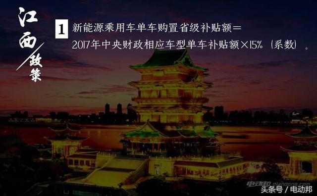 2017全国新能源车补贴政策，这一篇就够了！