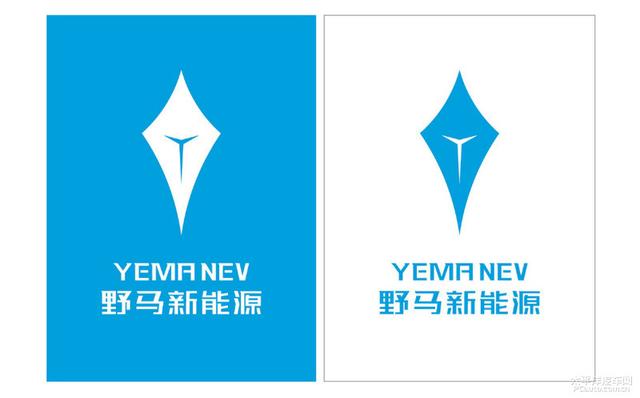 扁平化设计 野马汽车发布新能源全新LOGO