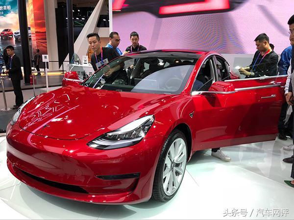 北京车展众多新能源车型亮相 蔚来ES8与特斯拉model3成亮点