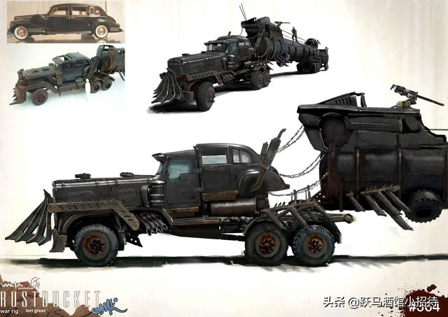 《疯狂的麦克斯》当中的经典废土载具：战争卡车