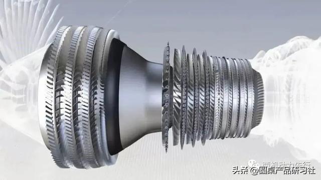 图文介绍航空发动机的主要零部件