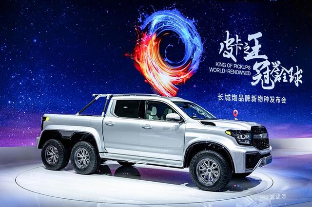 长城6X6超级越野平台上海车展全球首发，2023款乘用炮12.68万元起正式上市