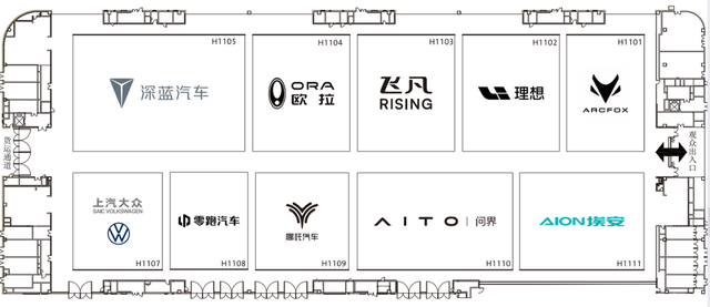 2023成都车展观展指南 11个整车馆如何逛？