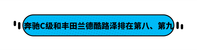 日本年度最佳汽车TOP10出炉！奔驰C级和高尔夫上榜