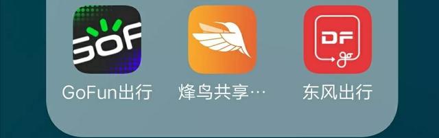 关于共享汽车使用费用对比