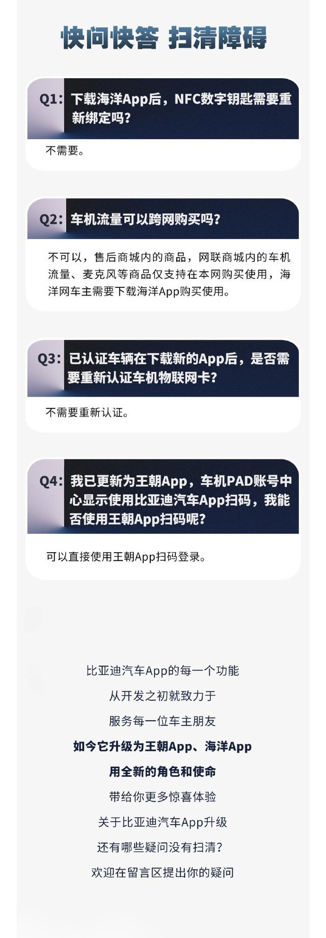 比亚迪汽车App拆分后 超全面升级使用指南，快来一起解锁吧！