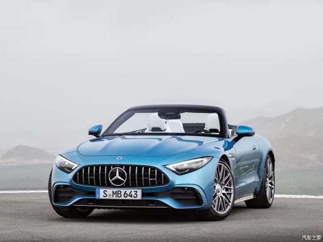 ​AMG SL 43：车标比碗大！拉风赛“牛马”？2.0T却有超380马力