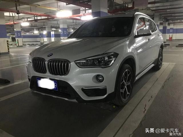 提车过后还开着旧车，不到公里数就首保，宝马X1提车记