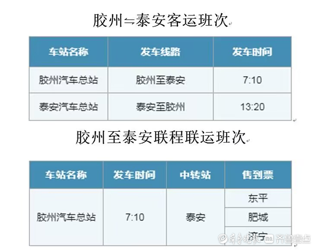 购票不再出示核酸码！胶州汽车总站恢复多条客运班线