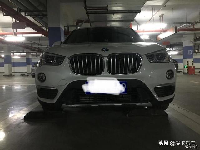 提车过后还开着旧车，不到公里数就首保，宝马X1提车记