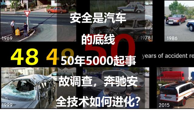 安全是汽车的底线：50年5000起事故调查，奔驰安全技术如何进化？