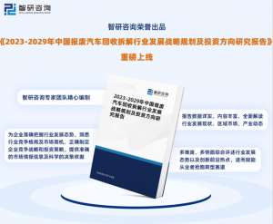 汽车模型回收(2023年报废汽车回收拆解行业发展现状、市场前景及投资方向报告)