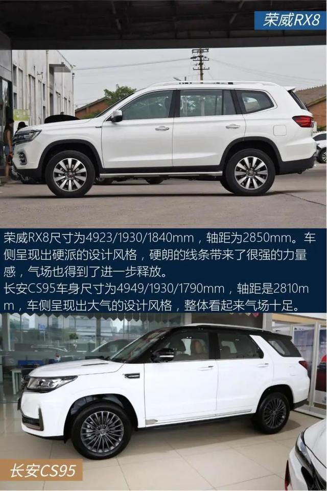 长安CS95：两款中大型SUV，2.0T四缸发动机，性价比拉满，选谁？