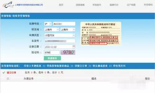 新车办绿标流程全解，不想跑腿网上也能办理